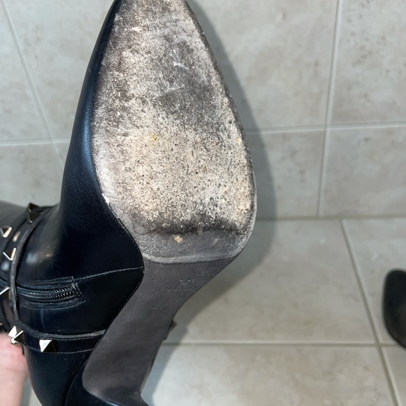 Valentino Rock Stud Knee High Boots - Picture 7 of 13